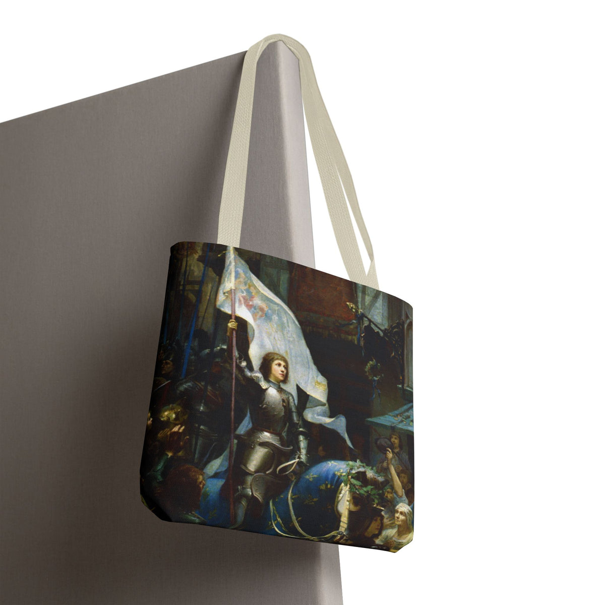 St. Joan of Arc Catholic Art Tote Bag