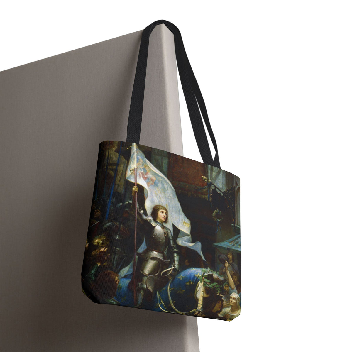 St. Joan of Arc Catholic Art Tote Bag