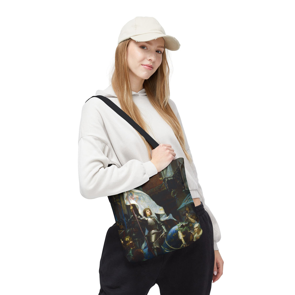 St. Joan of Arc Catholic Art Tote Bag