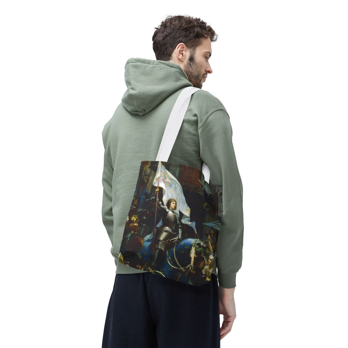 St. Joan of Arc Catholic Art Tote Bag