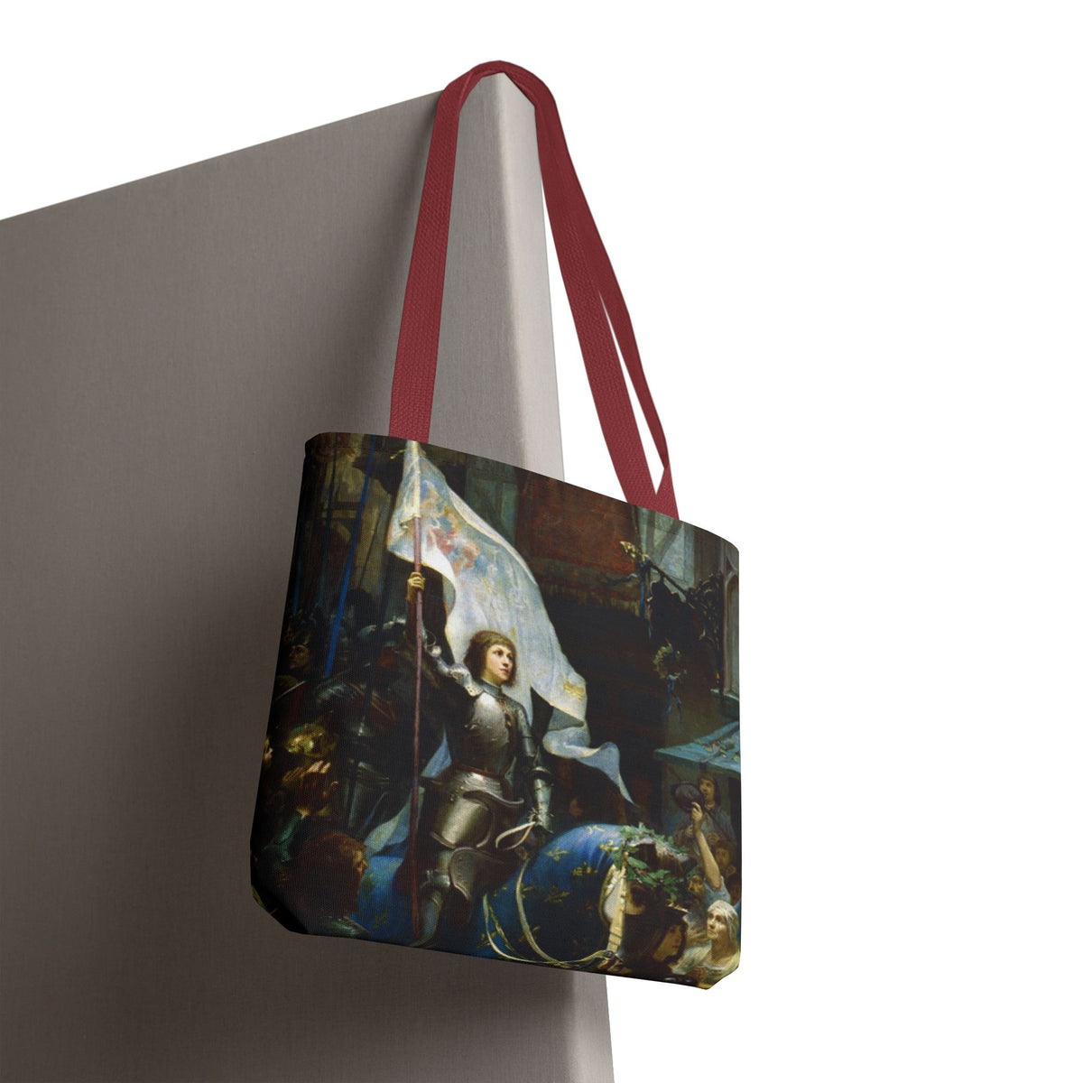 St. Joan of Arc Catholic Art Tote Bag