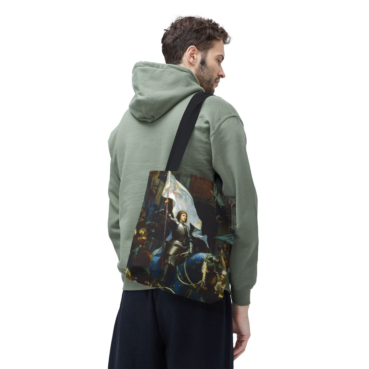 St. Joan of Arc Catholic Art Tote Bag