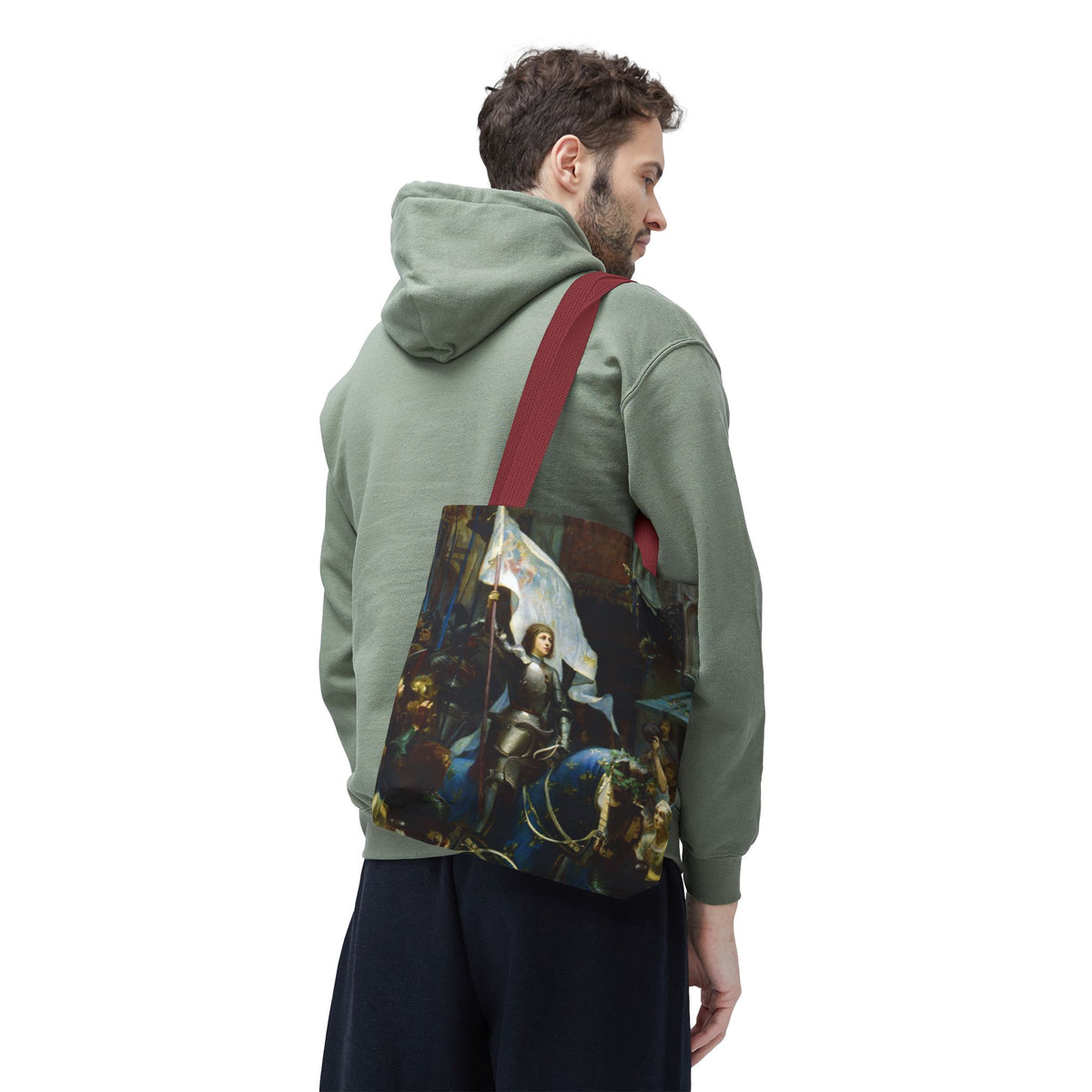 St. Joan of Arc Catholic Art Tote Bag
