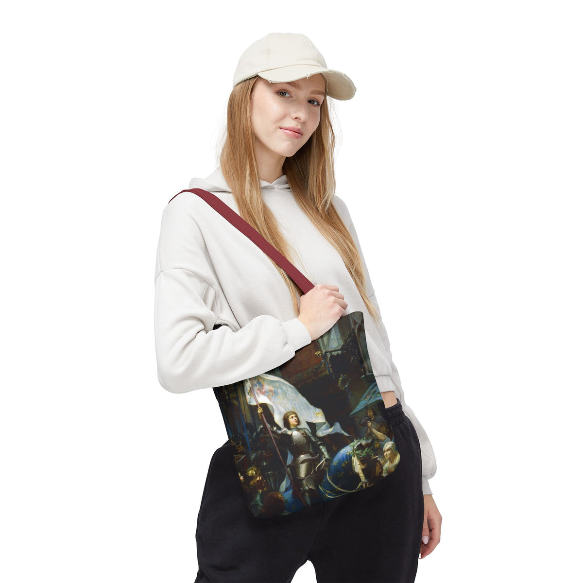 St. Joan of Arc Catholic Art Tote Bag
